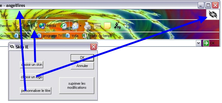 programme : internet explorer skinner