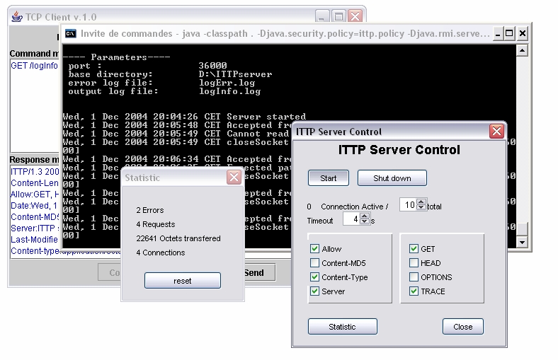 software : ITTP server